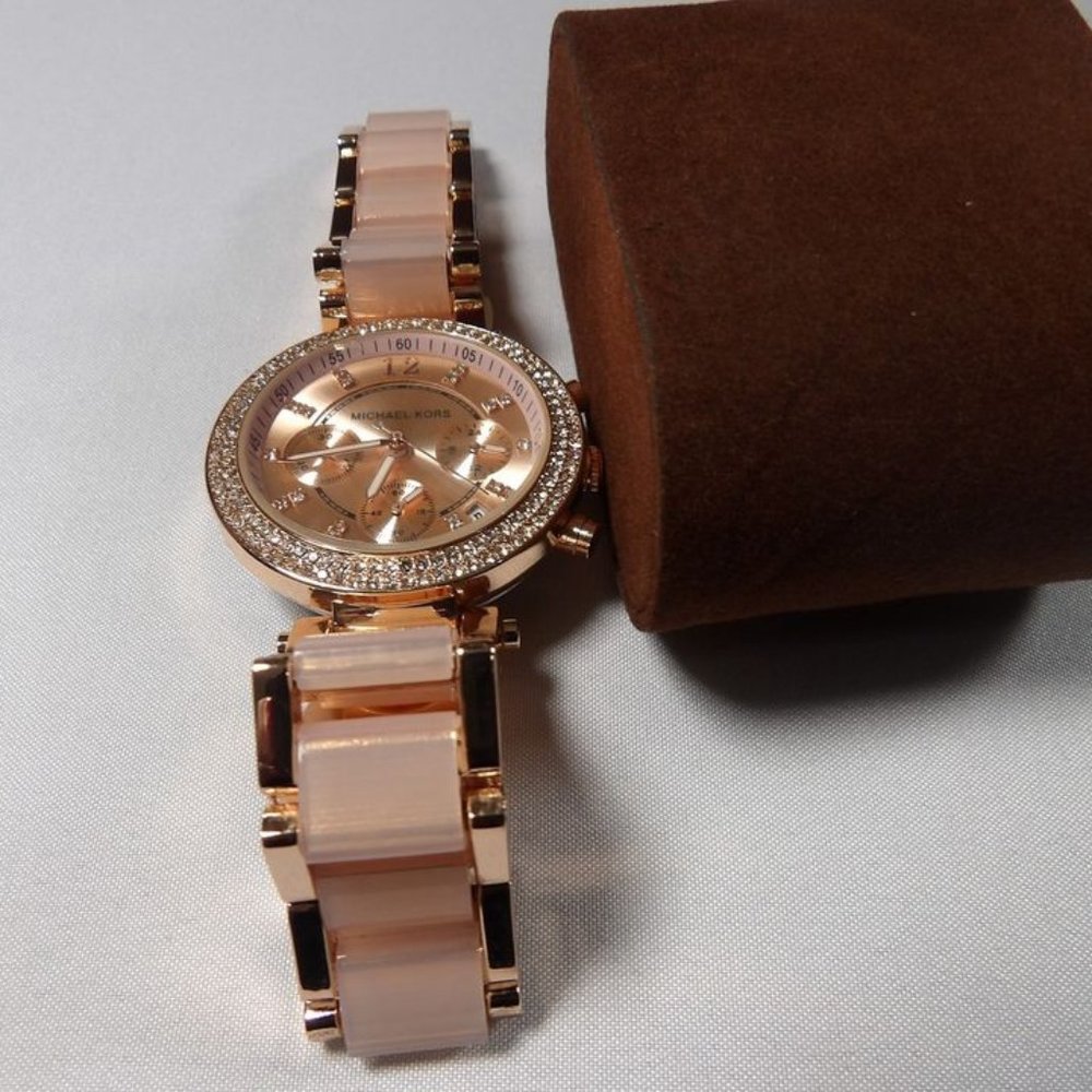 MK ROSE GOLD WATCH - Picture 2 of 4